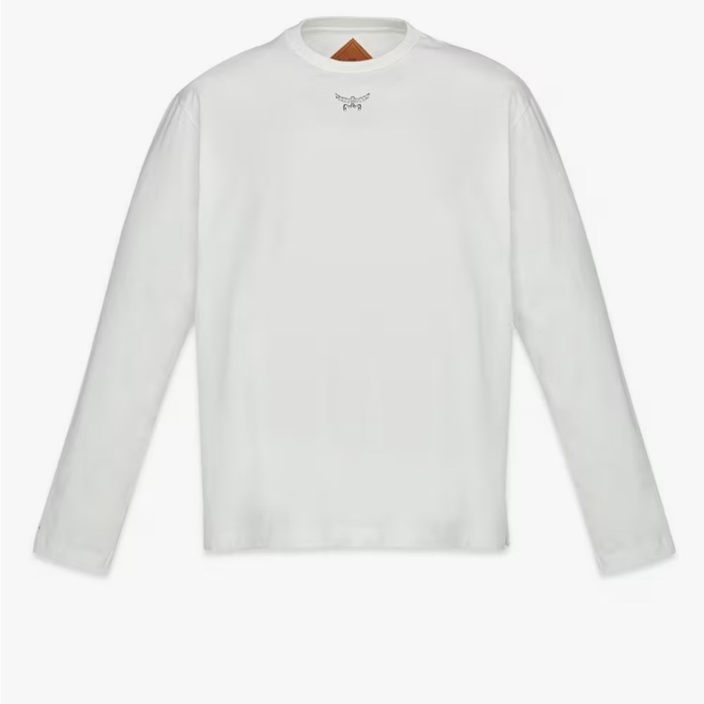 Palm Angels White Long Sleeve Shirt